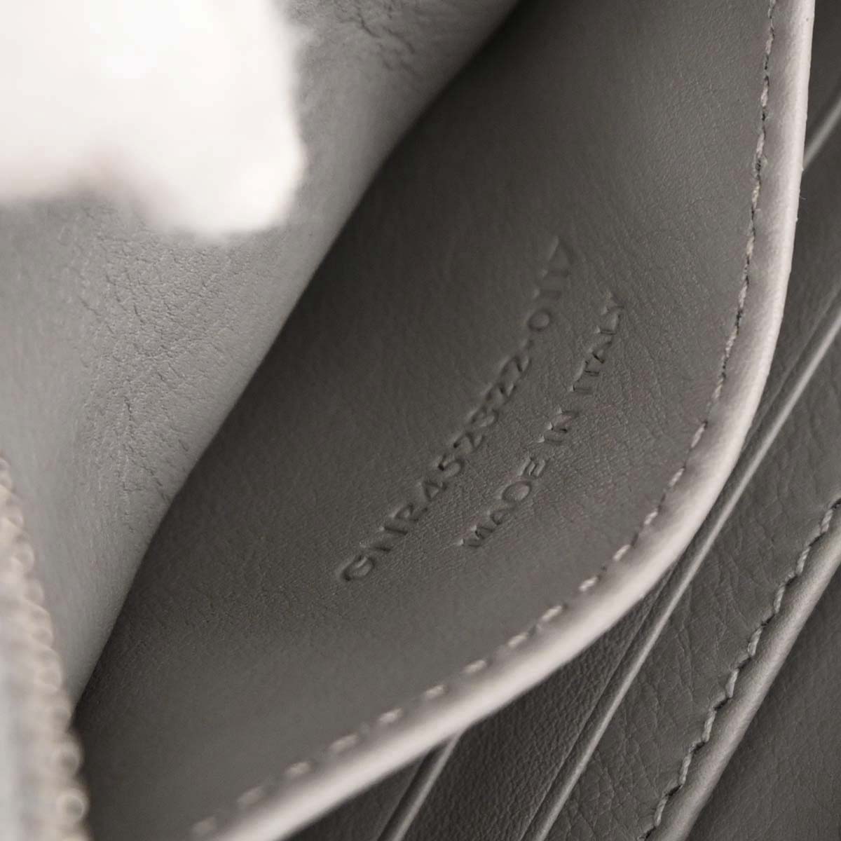 Saint Laurent Gray Calfskin Toy Cabas Shoulder Bag
