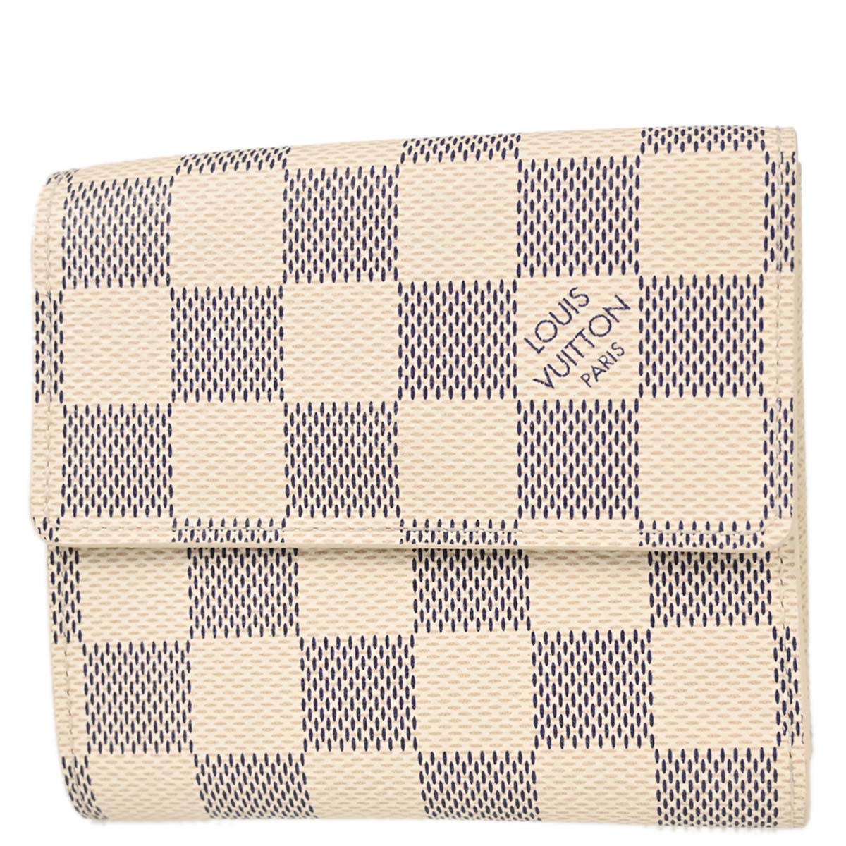 Louis Vuitton Damier Azur Portefeuille Elise Bifold Wallet N61733