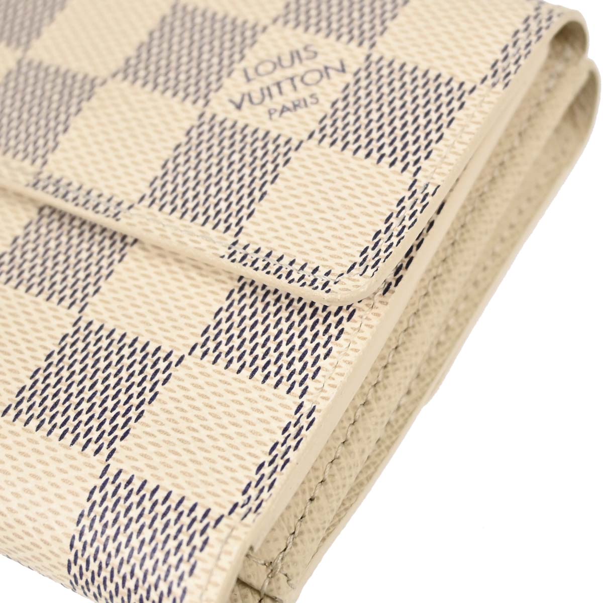 Louis Vuitton Damier Azur Portefeuille Elise Bifold Wallet N61733