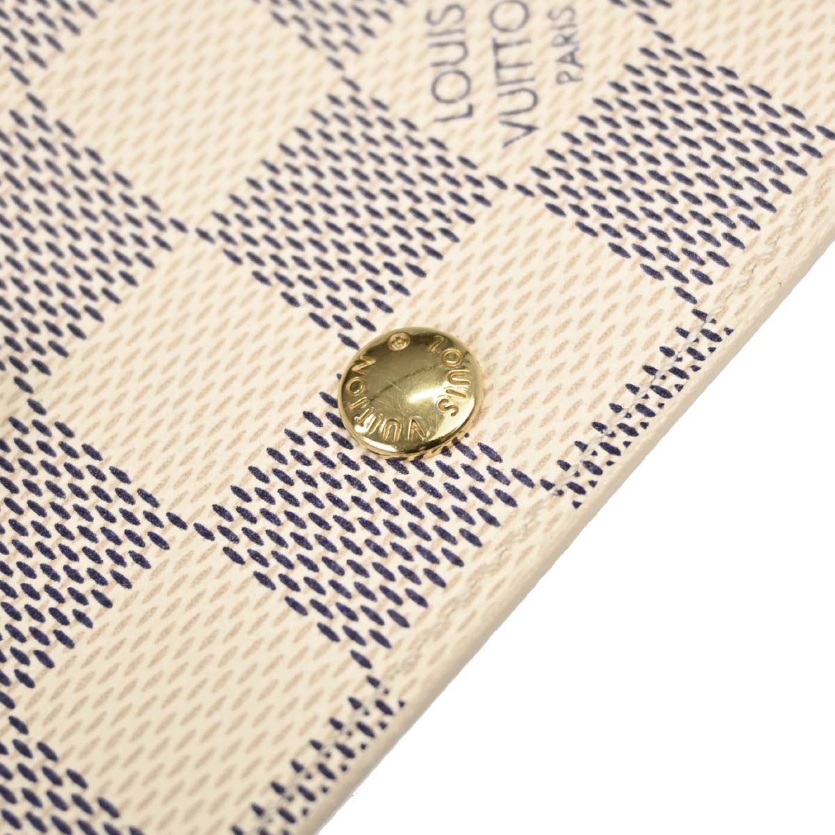 Louis Vuitton Damier Azur Portefeuille Elise Bifold Wallet N61733