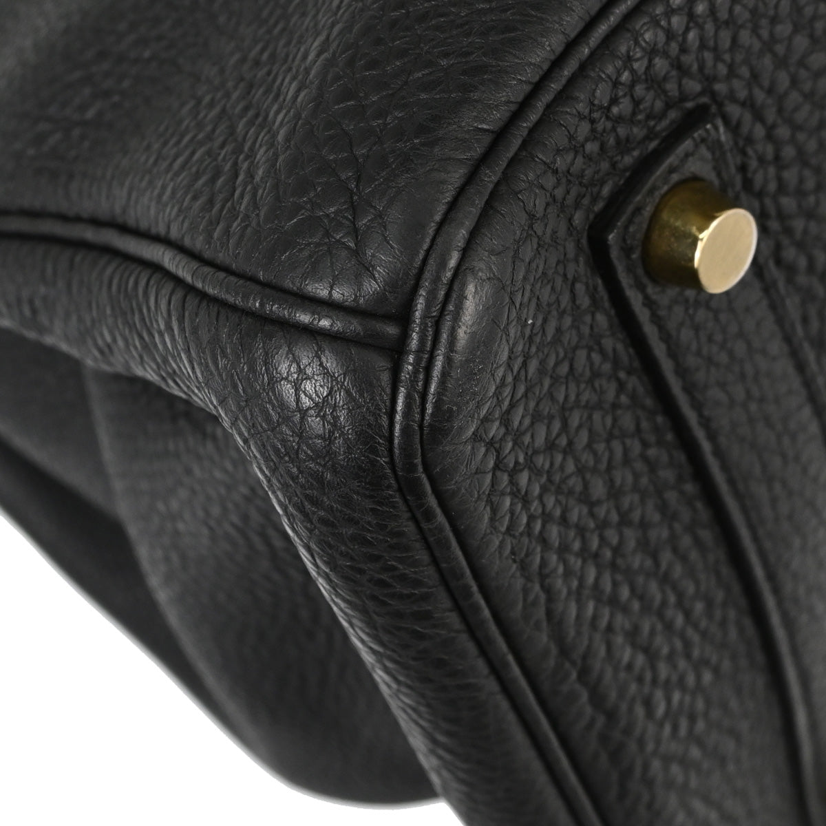 Hermes Black Togo Birkin 35 Handbag