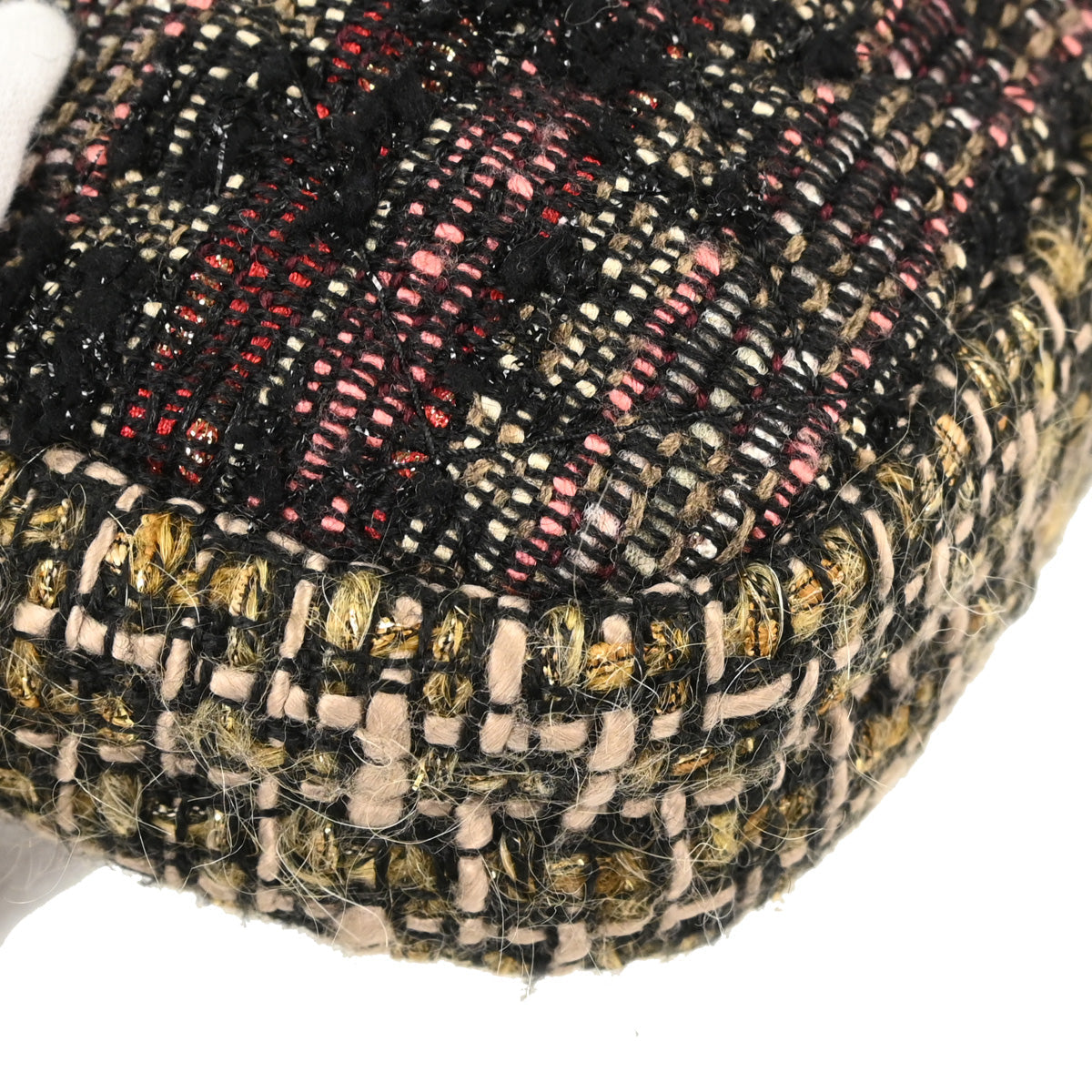 Chanel 2014-2015 Brown Tweed Paris Dallas Camera Bag Large Shoulder Bag