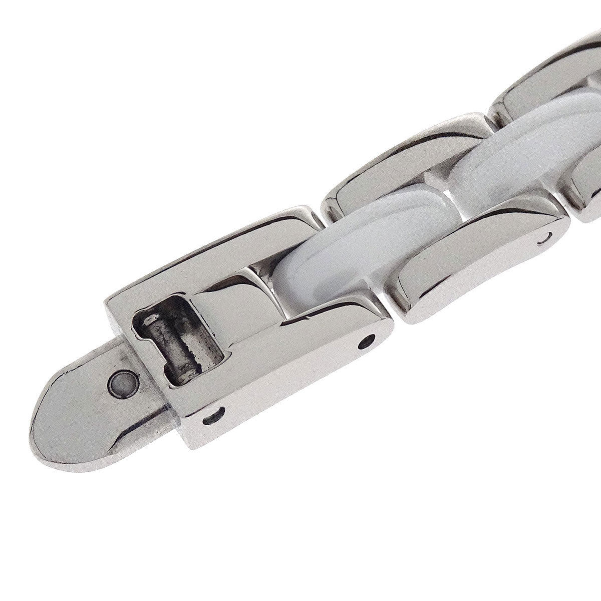 Chanel Premiere Quartz Watch SS Ceramic Diamond H2132