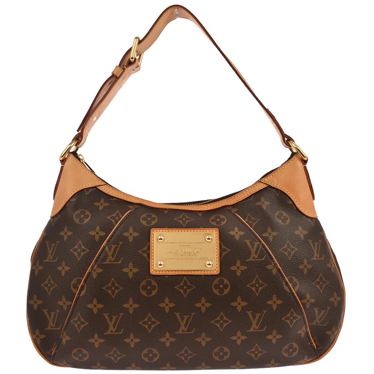 Louis Vuitton Monogram Thames GM Hobo Handbag M56383