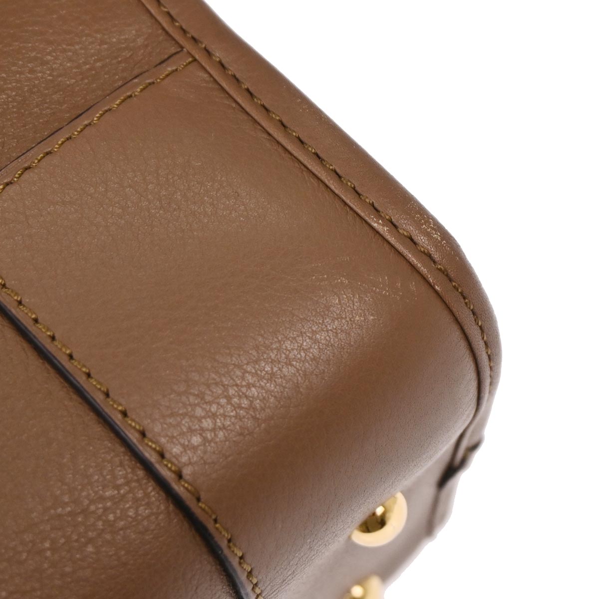 Loewe Brown Calfskin Amazona 28 Handbag