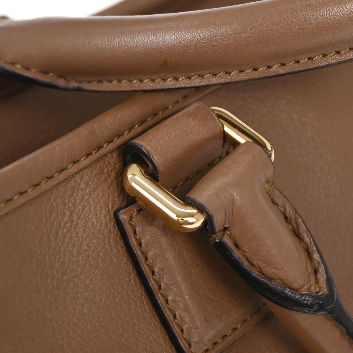 Loewe Brown Calfskin Amazona 28 Handbag