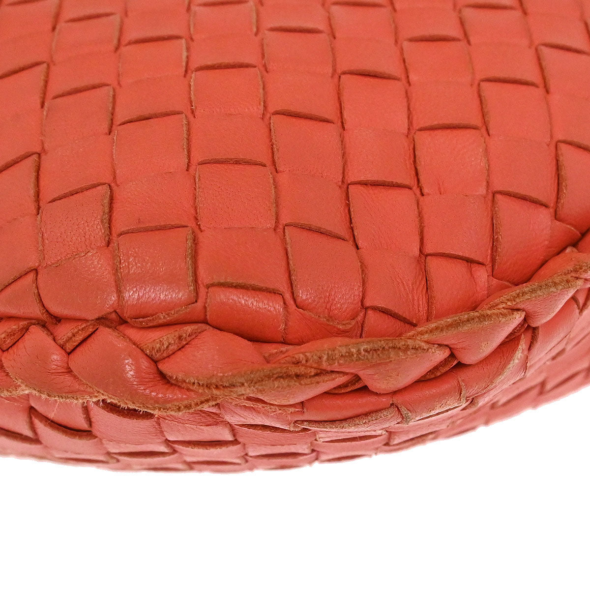 Bottega Veneta Pink Lambskin Intrecciato Hobo Handbag