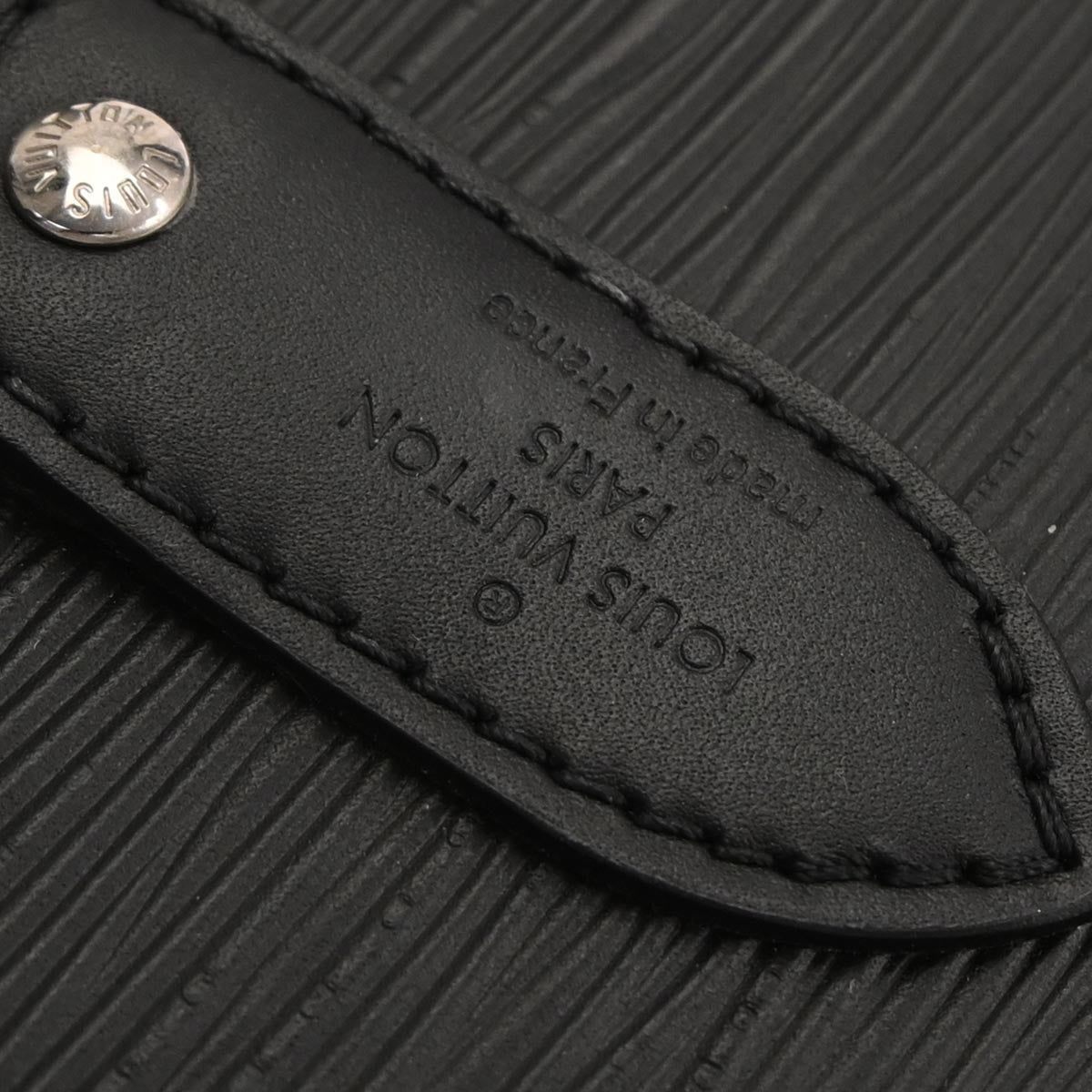 Louis Vuitton Black Epi Keepall Bandouliere 50 Handbag M52187