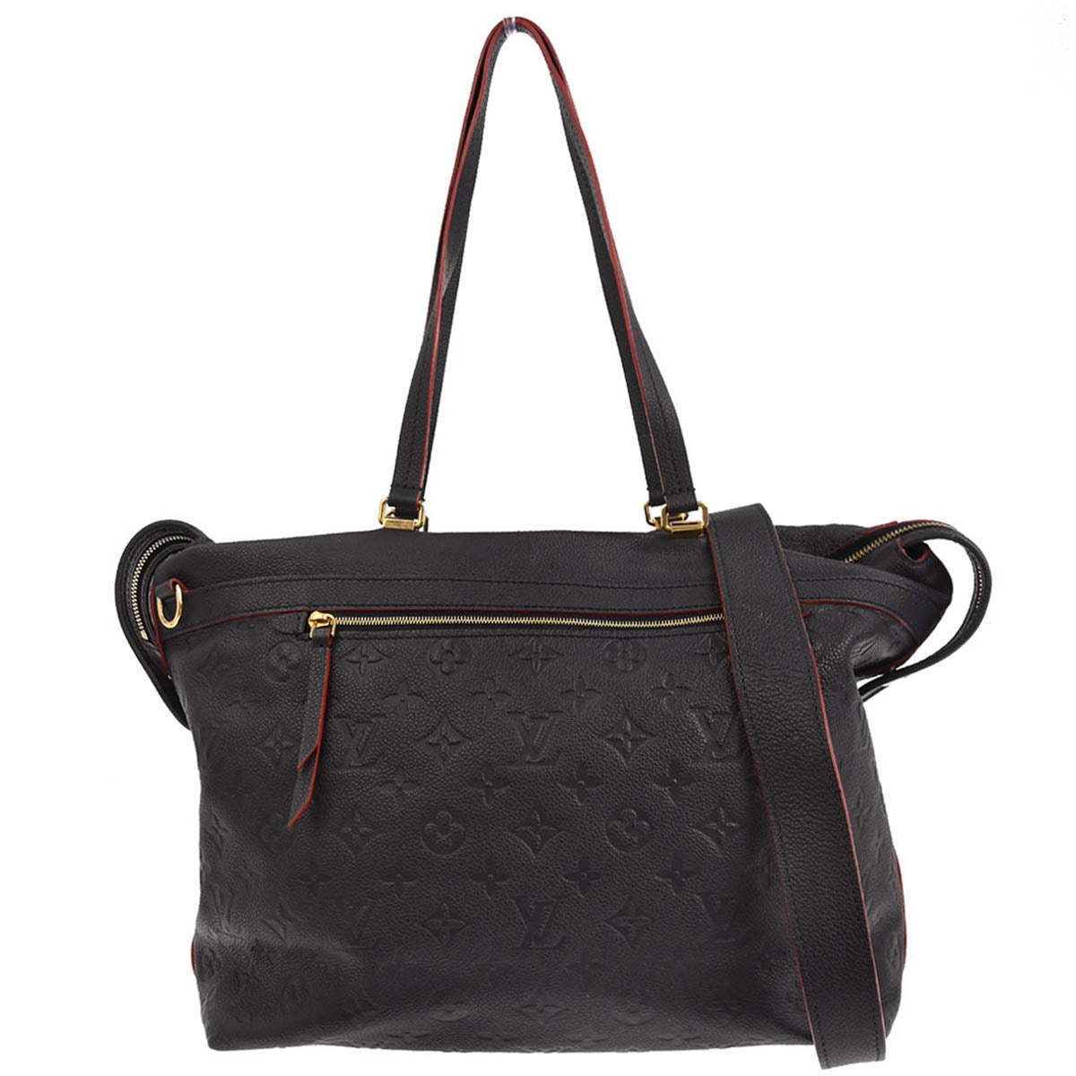 Louis Vuitton Navy Monogram Empreinte Boetie Shoulder Handbag M51752