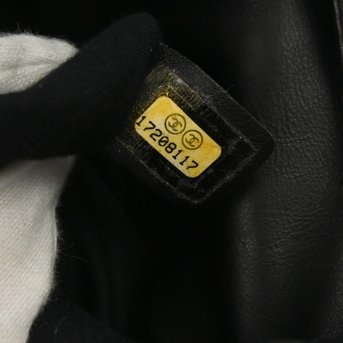 Chanel Black Calfsikin 2way Backpack