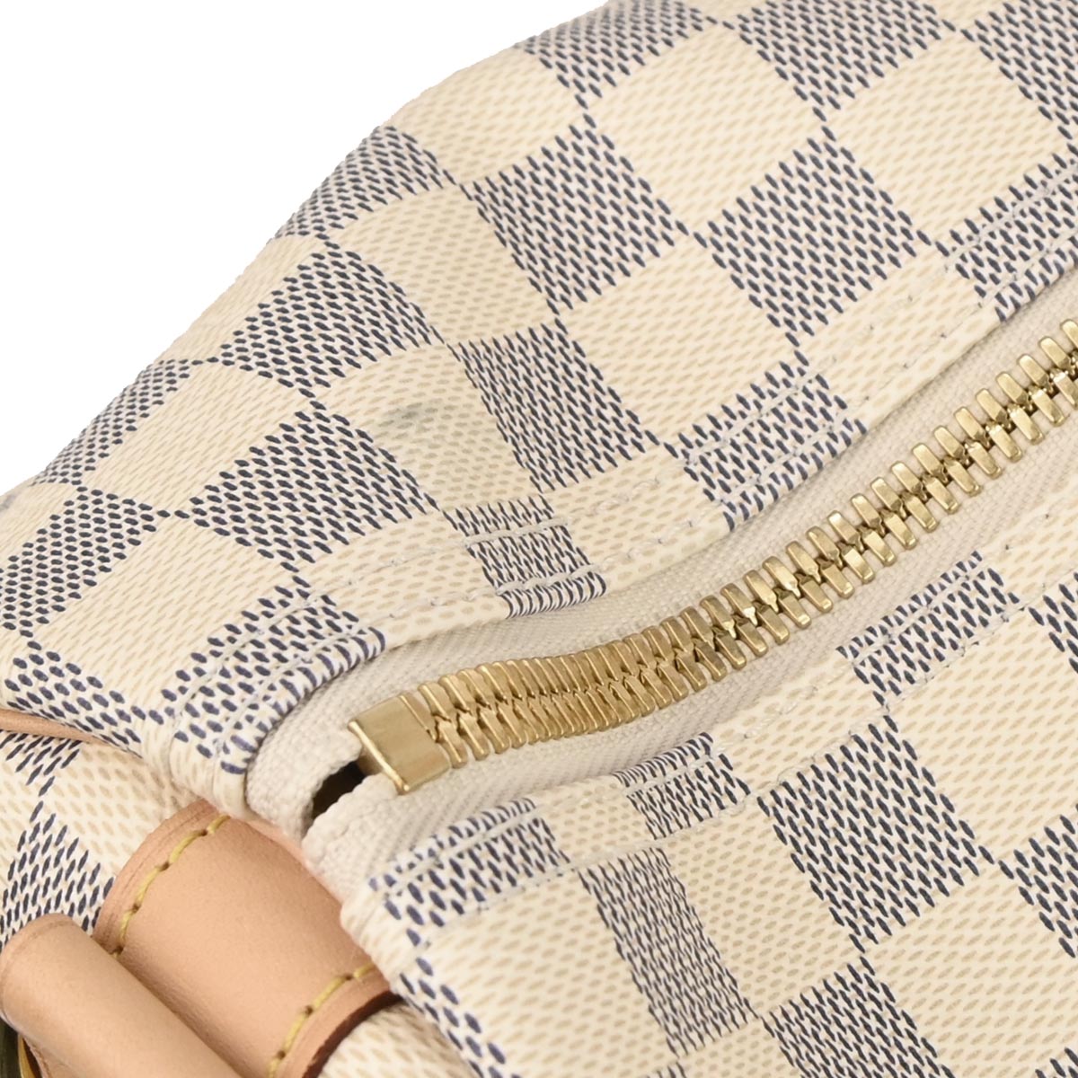 Louis Vuitton Damier Azur Keepall Bandouliere 55 Duffle Bag N41429