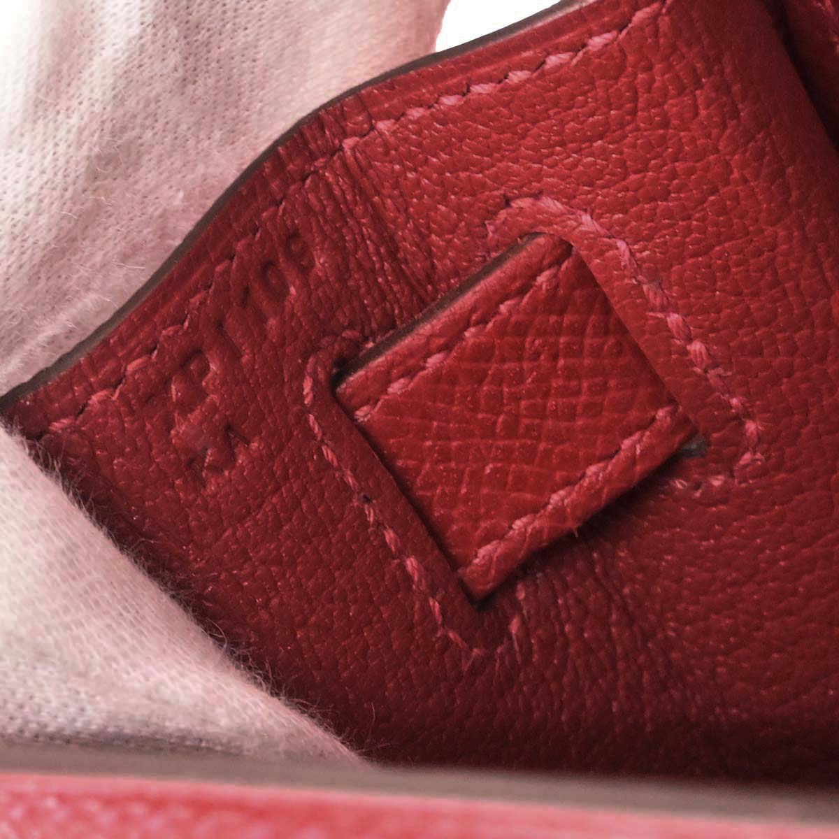 Hermes 2016 Rouge Casaque Epsom Kelly 28 Sellier 2way Shoulder Handbag