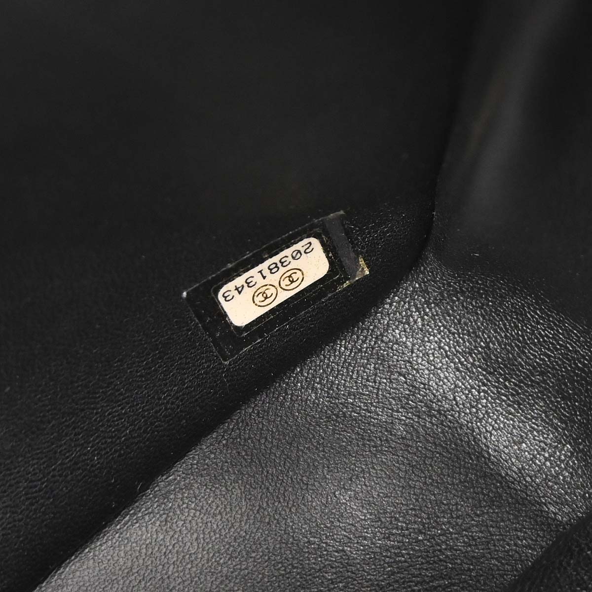 Chanel 2014-2015 Black Wool No.5 Turnlock Full Flap Shoulder Bag