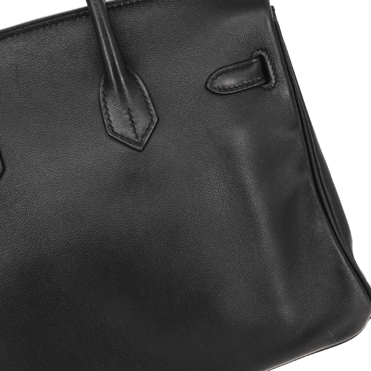 Hermes 2016 Black Swift Birkin 25 Handbag