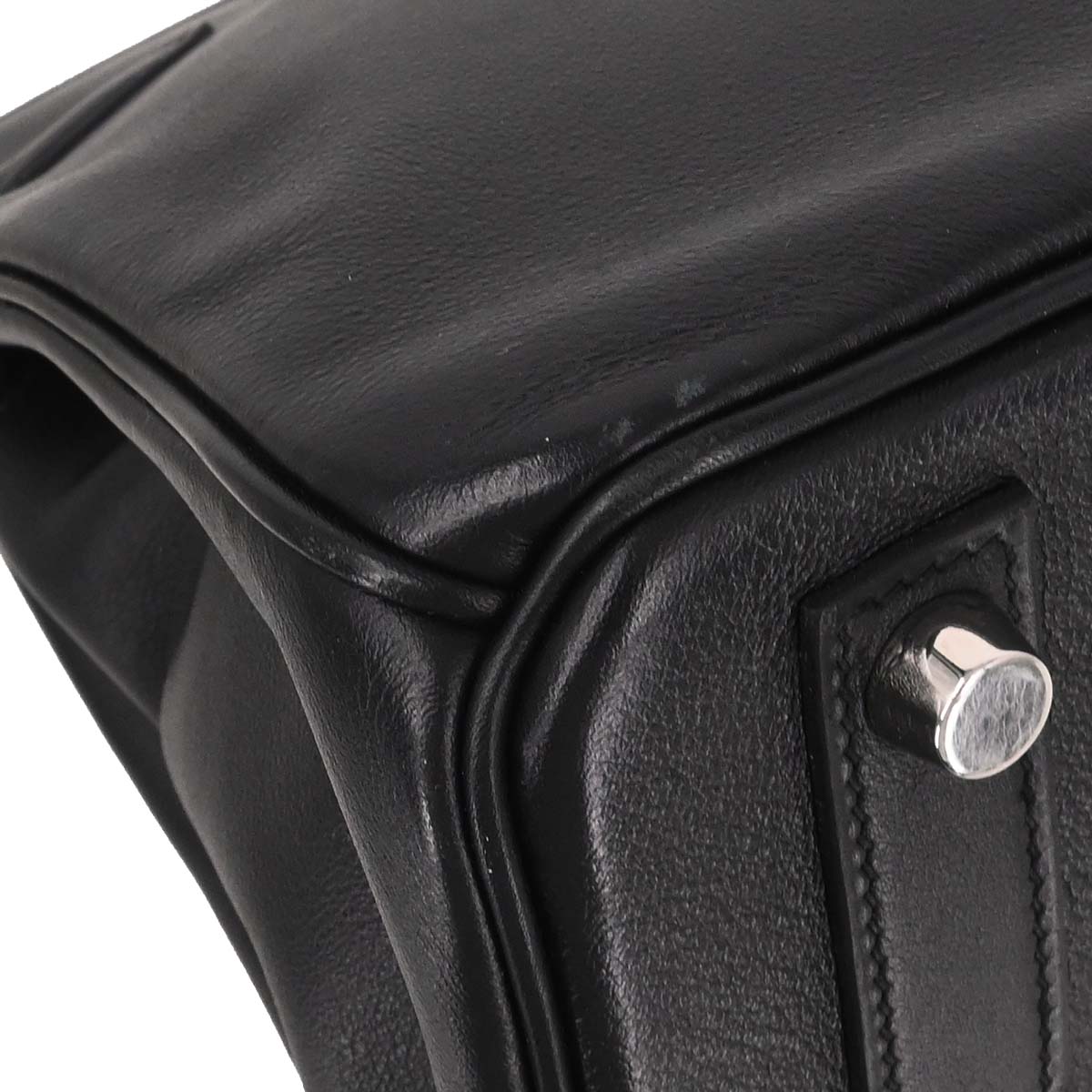 Hermes 2016 Black Swift Birkin 25 Handbag