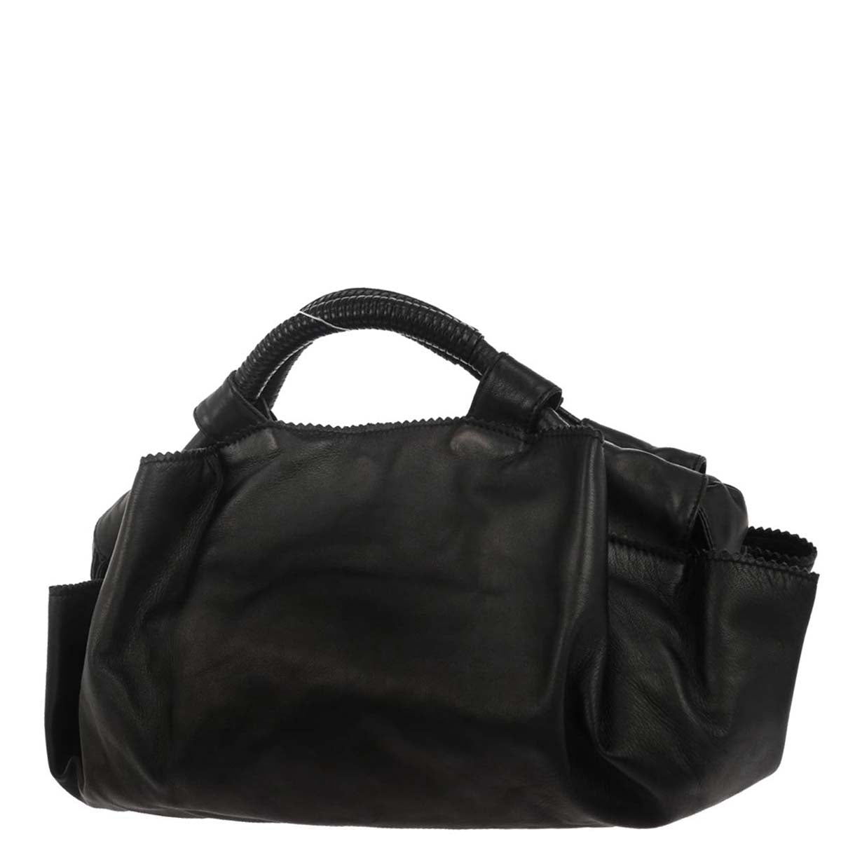 Loewe Black Lambskin Nappa Aire Handbag