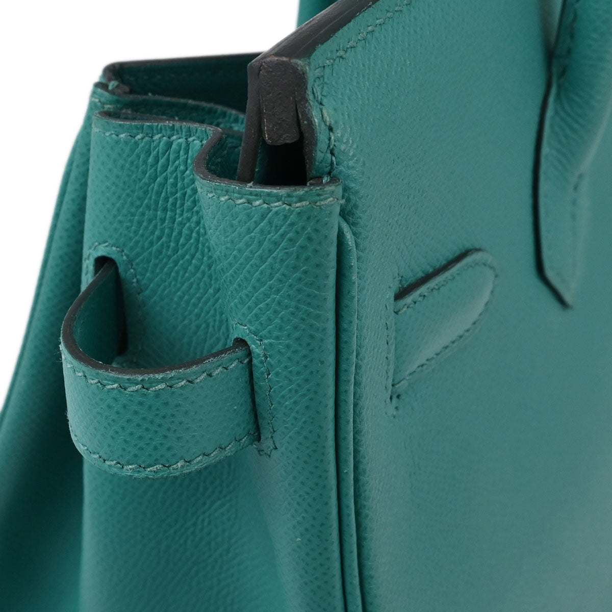 Hermes Vert Verone Epsom Birkin 30 Handbag