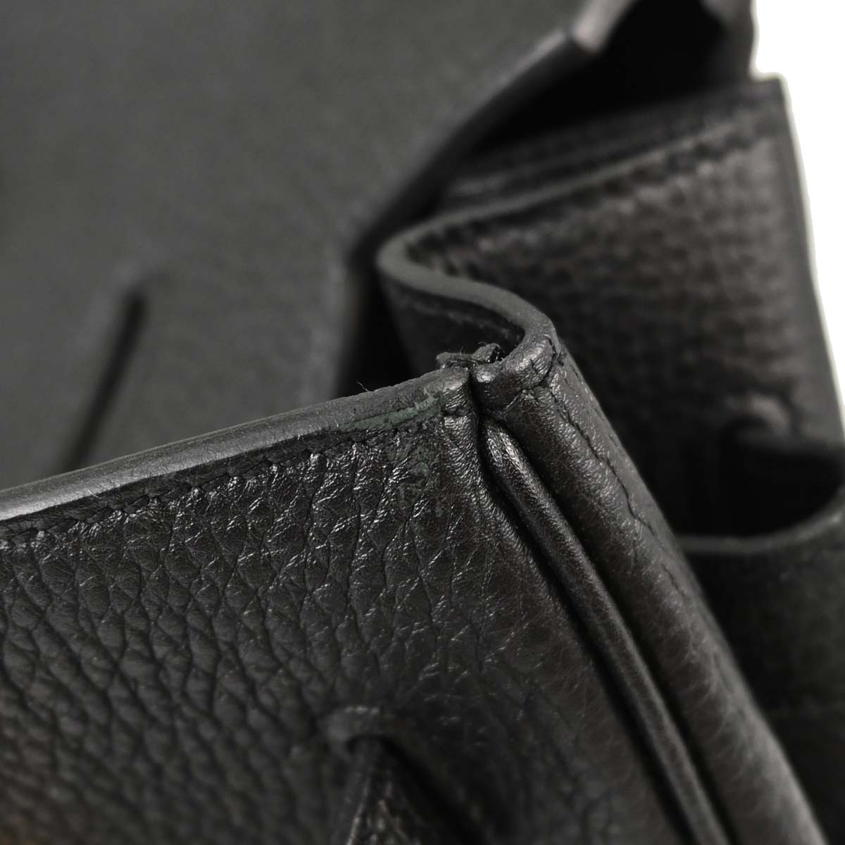 Hermes Black Togo Birkin 35 Handbag