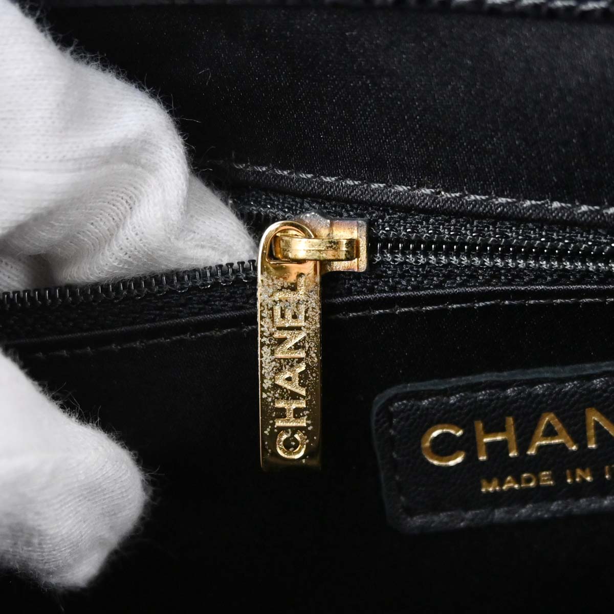Chanel Black Caviar Skin Grand Shopping Tote GST XL Chain Handbag