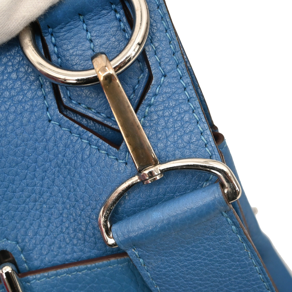 Hermes Mykonos Taurillon Clemence Jypsiere 34 Shoulder Bag