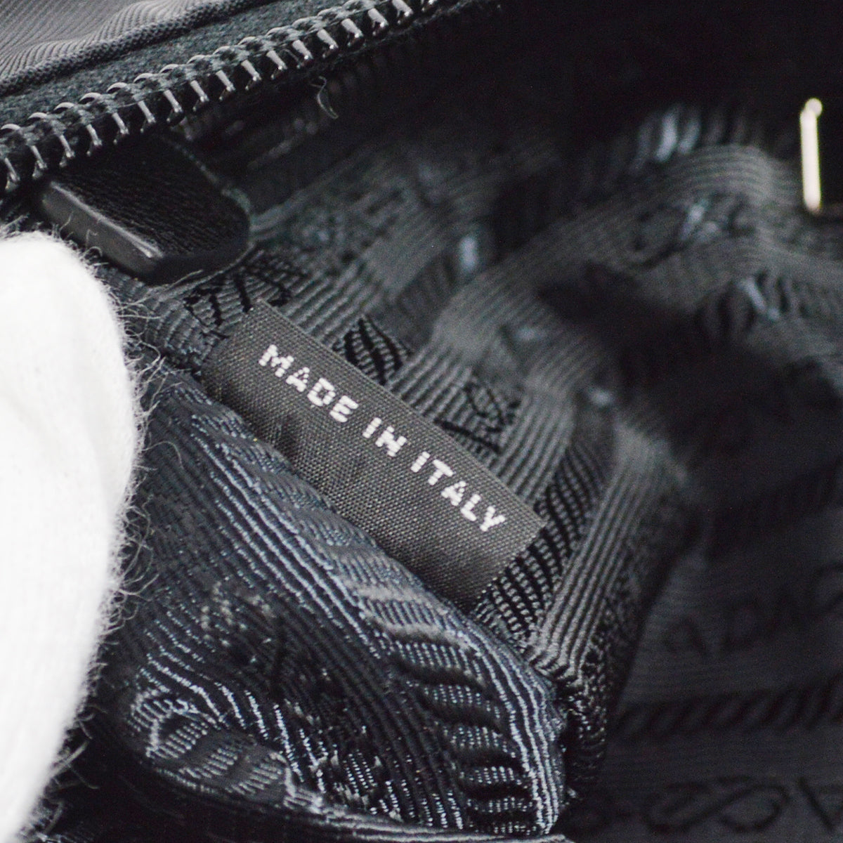 Prada Black Nylon Handbag