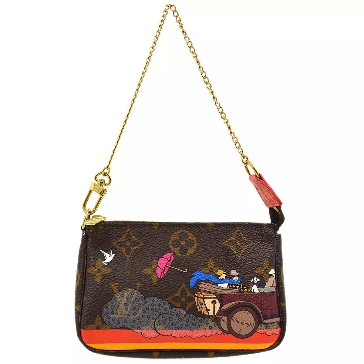 Louis Vuitton 2015 Mini Pochette Accessoires Handbag M41655