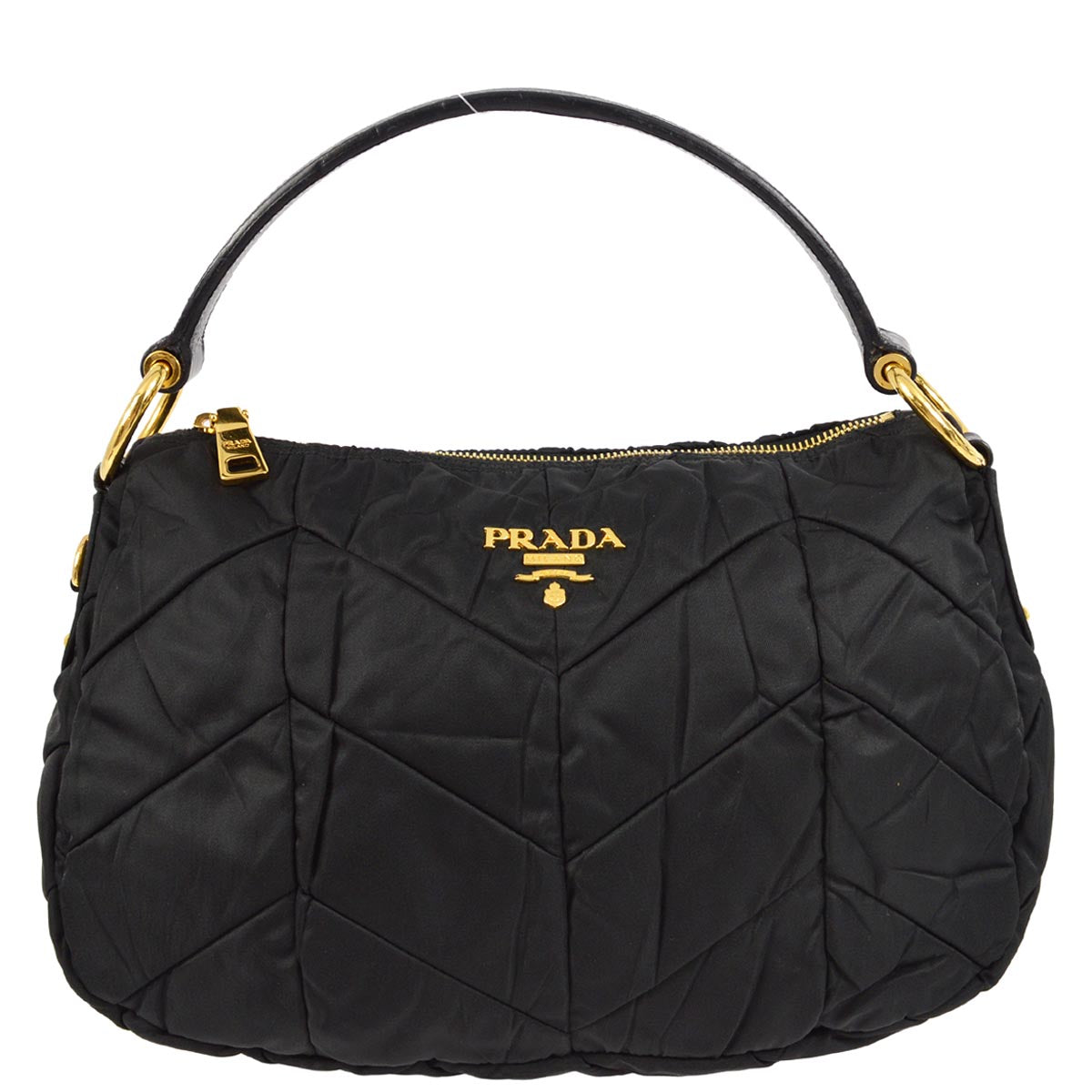 Prada Black Nylon Handbag