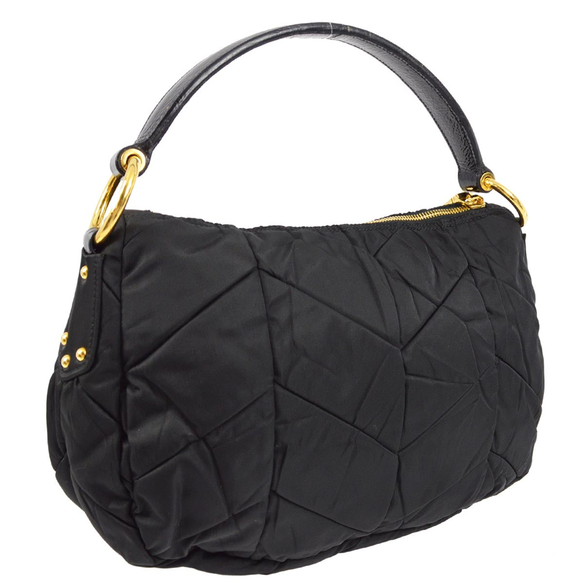 Prada Black Nylon Handbag