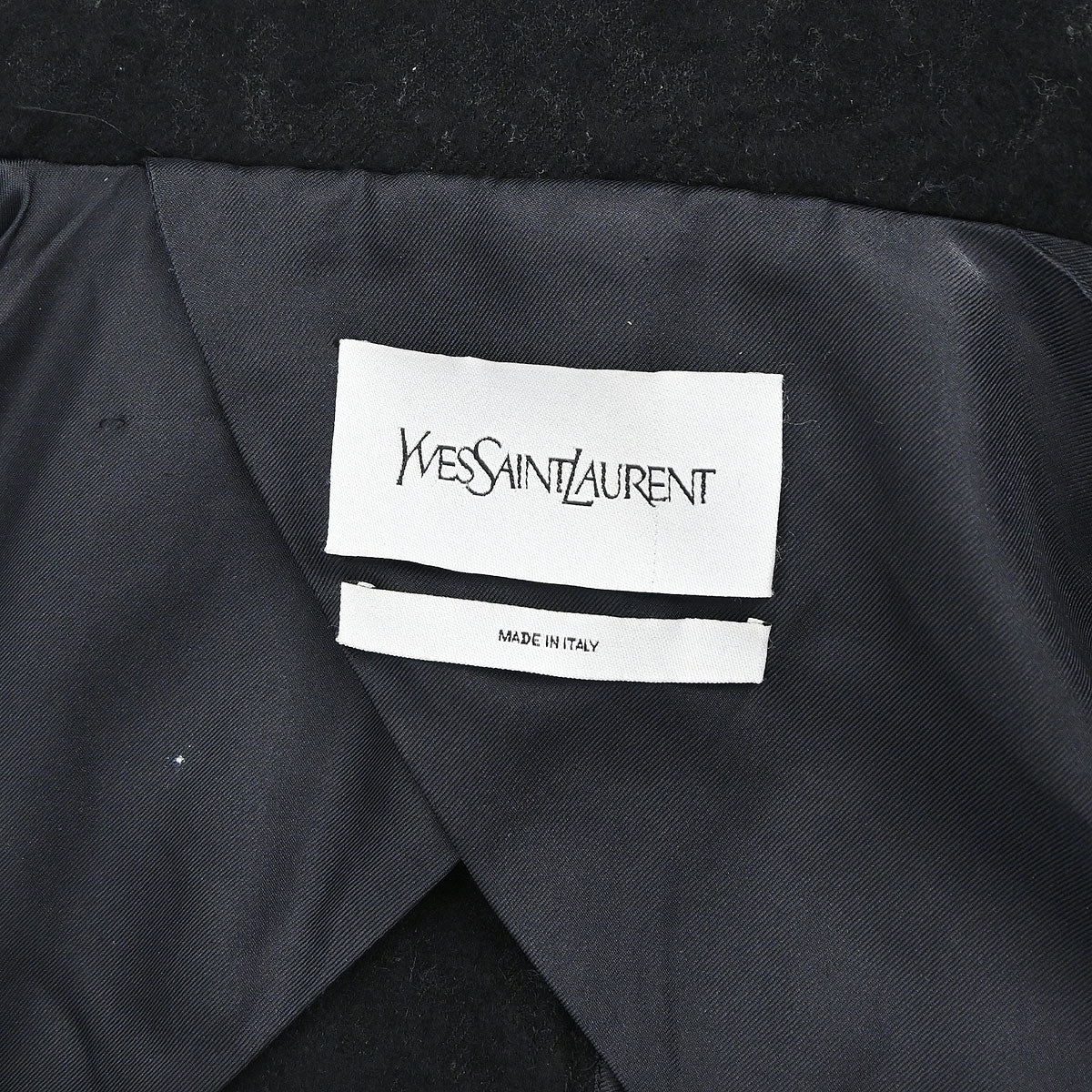 Yves Saint Laurent 2012 Coat Black #F34