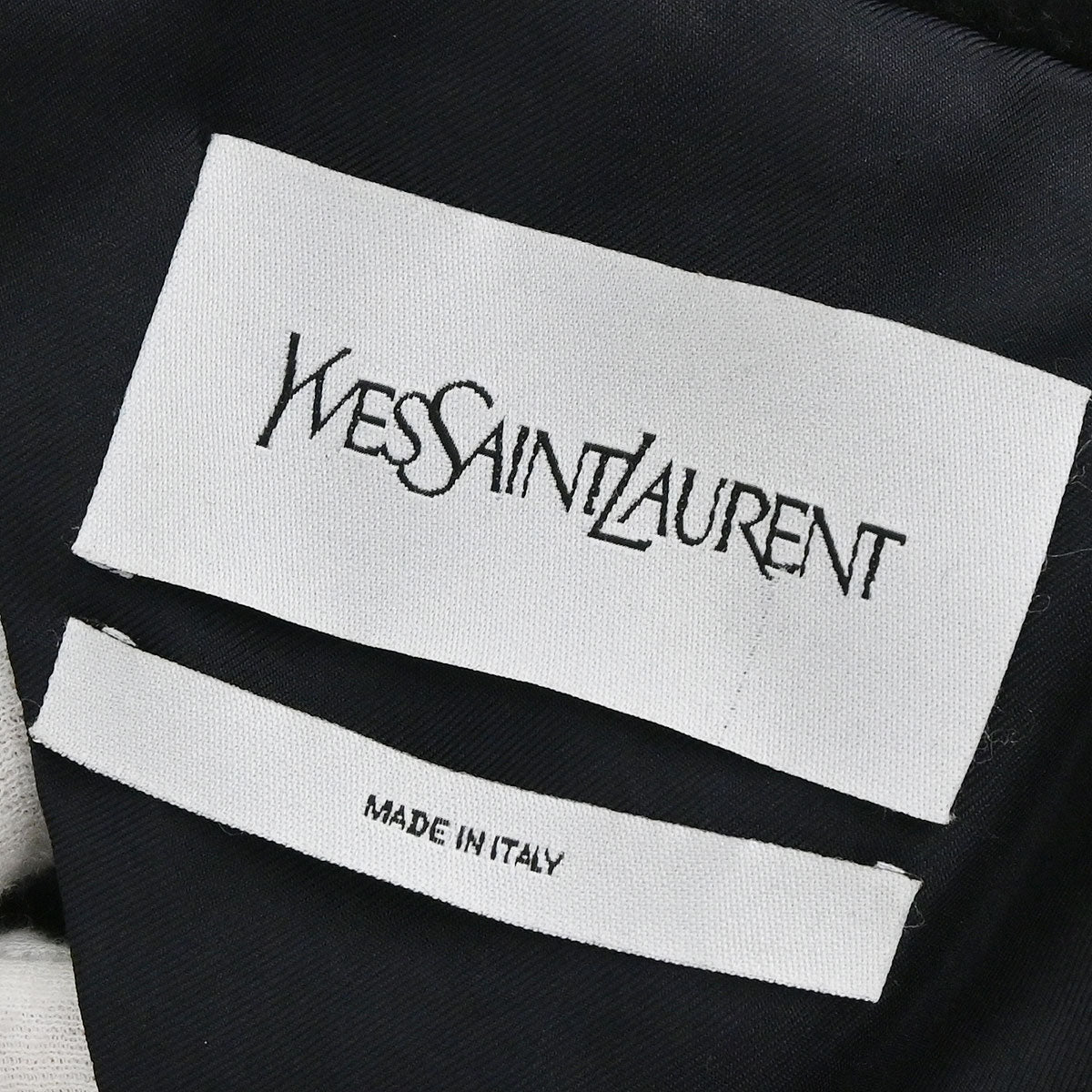 Yves Saint Laurent 2012 Coat Black #F34