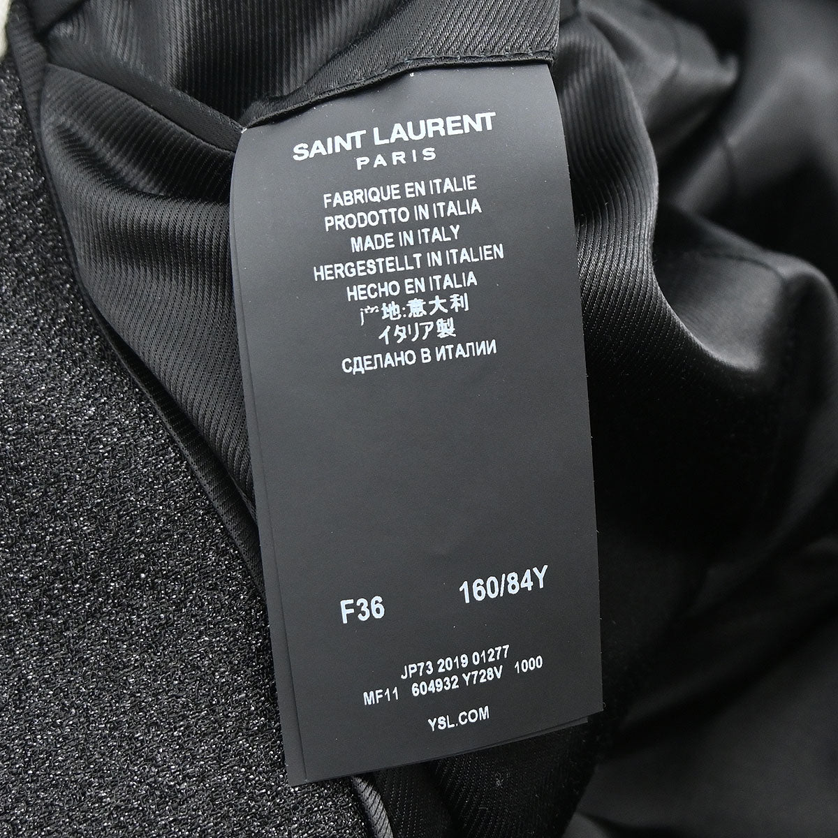 Saint Laurent 2019 Coat Black #F36