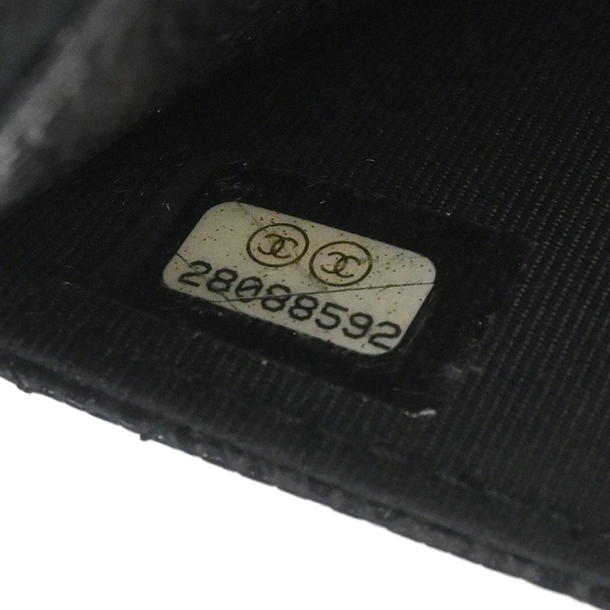 Chanel Black Caviar Skin Classic WOC Wallet on Chain Bag