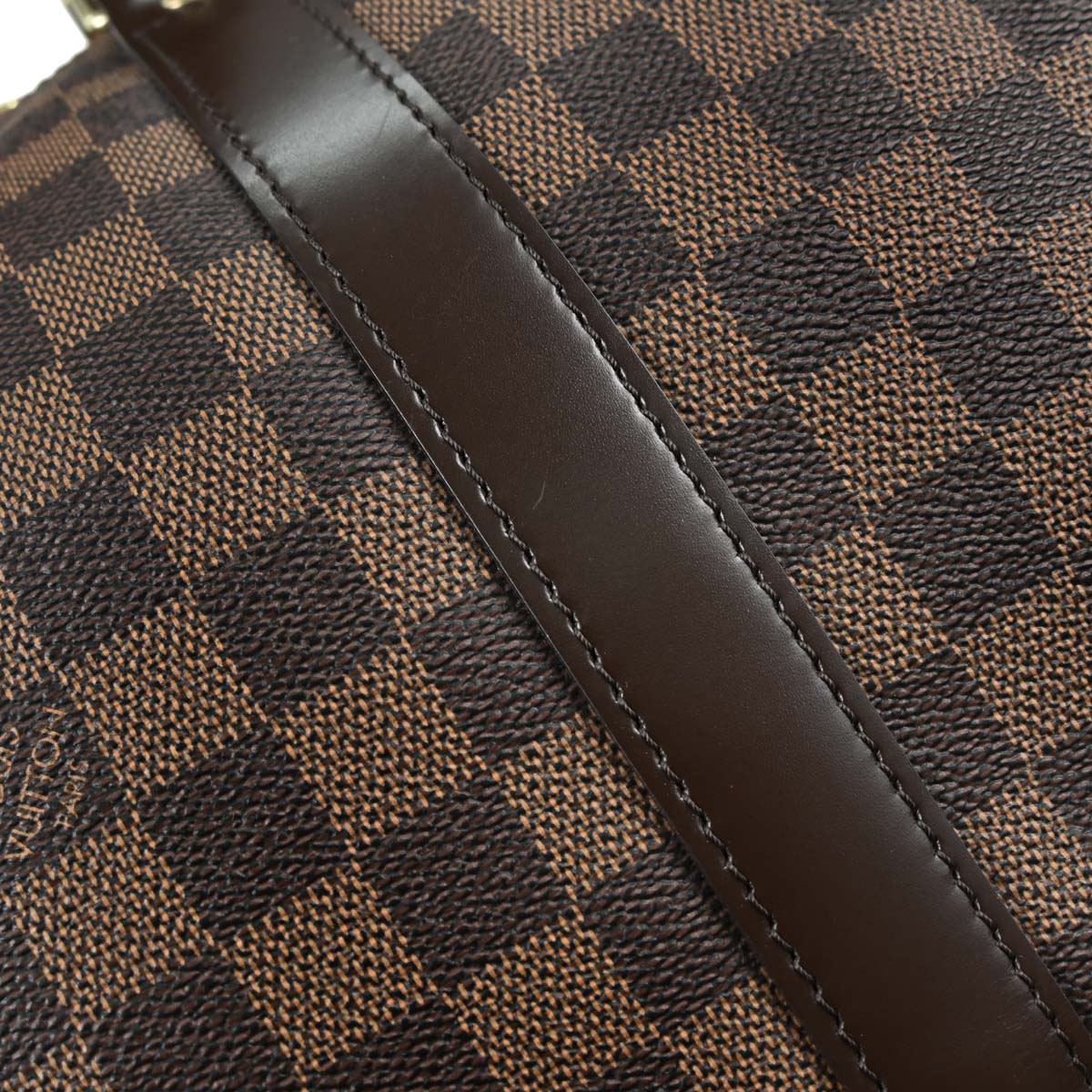 Louis Vuitton Damier Keepall Bandouliere 55 Shoulder Duffle Bag N41414