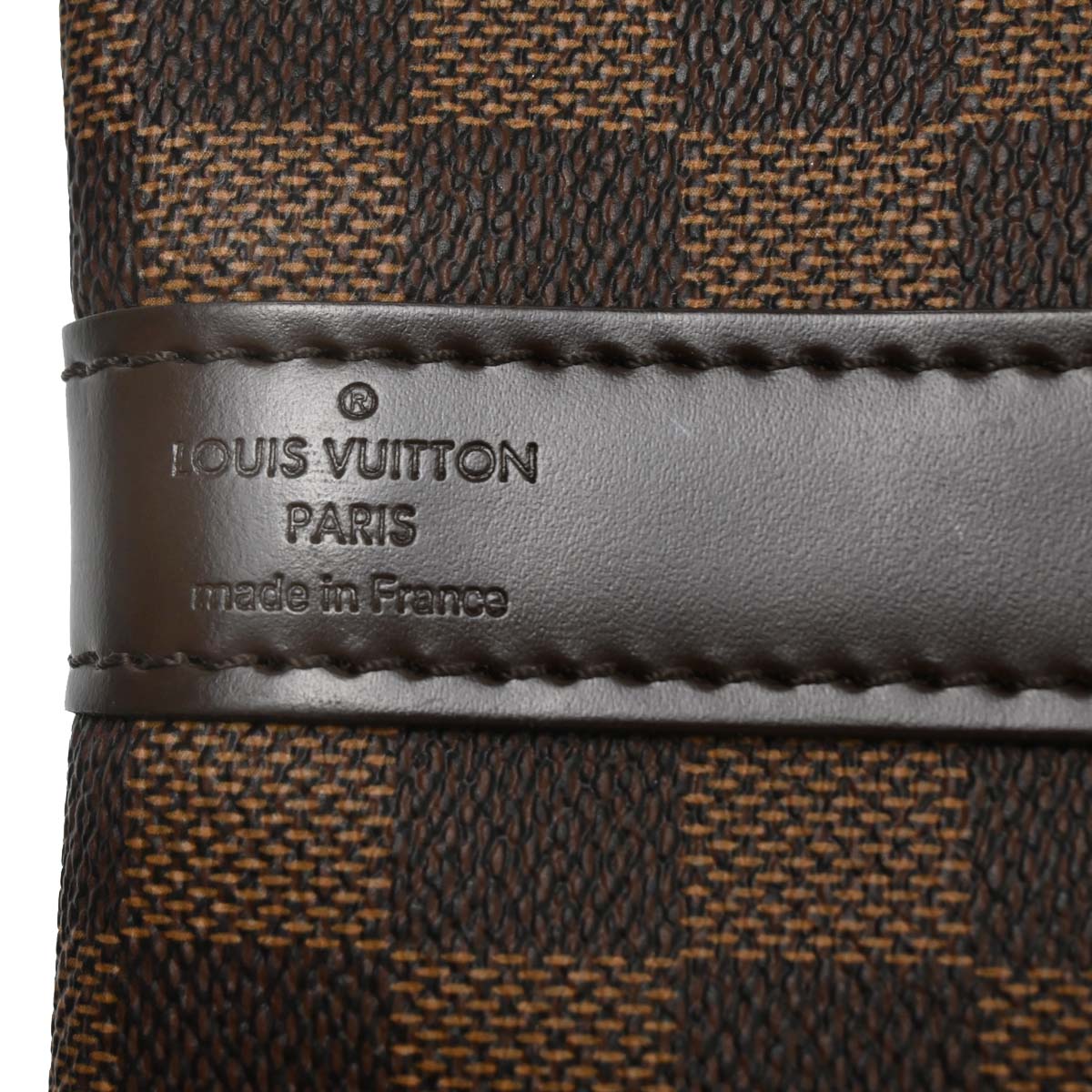 Louis Vuitton Damier Keepall Bandouliere 55 Shoulder Duffle Bag N41414