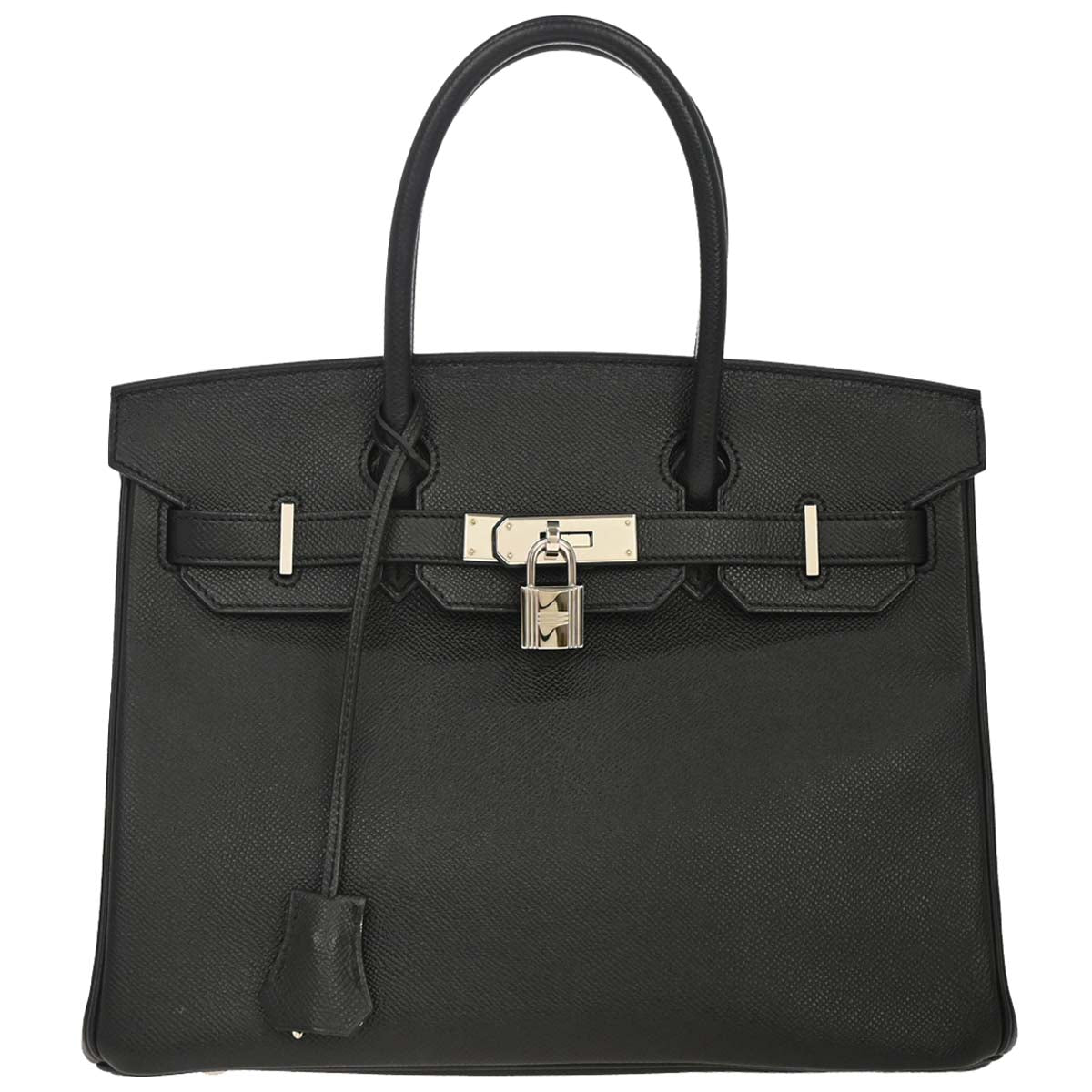 Hermes Black Epsom Birkin 30 Handbag