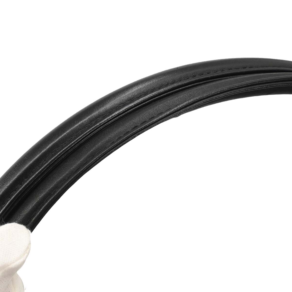 Chanel Black Lambskin Hula Hoop Large Handbag