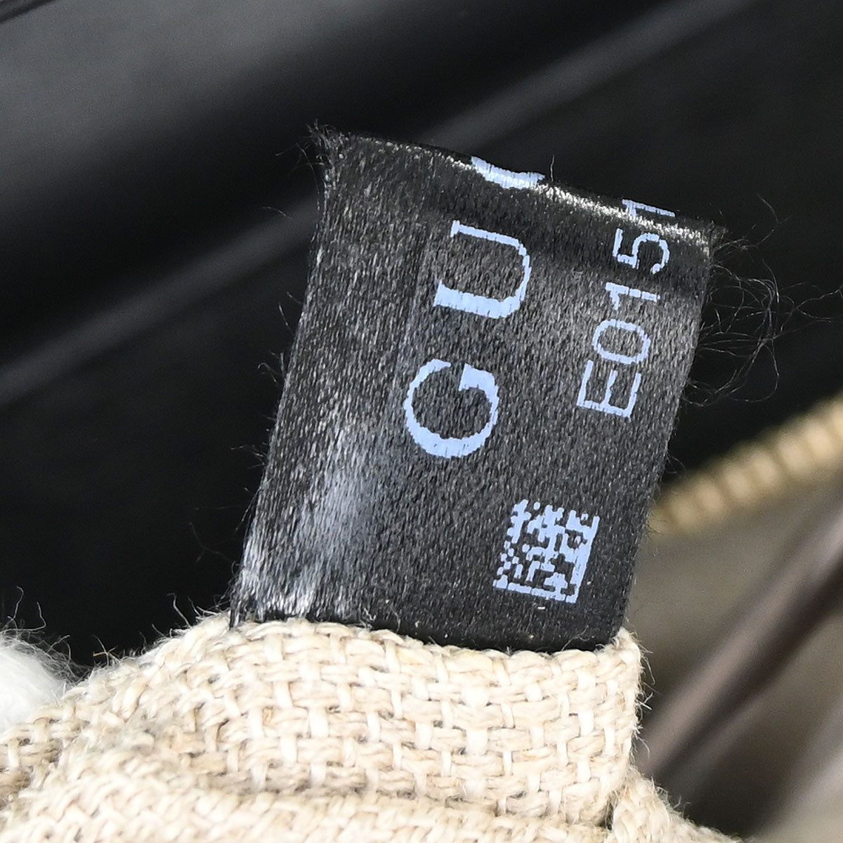Gucci Black Leather Bamboo Handbag