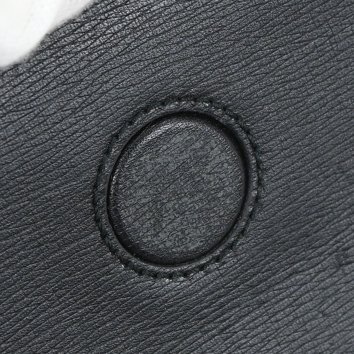 Gucci Black Leather Bamboo Handbag