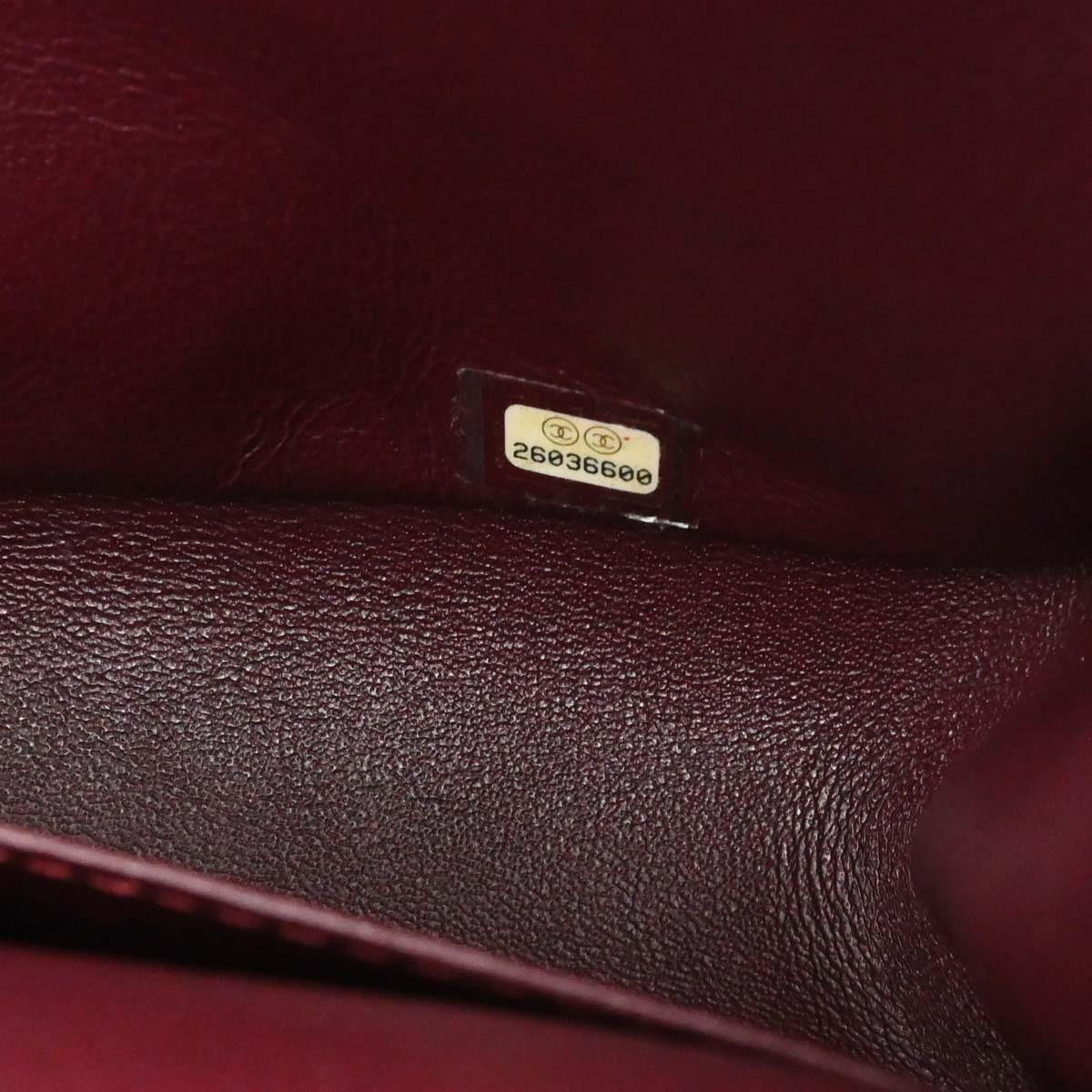 Chanel Black Lambskin Chevron 2.55 Small Double Flap Shoulder Bag