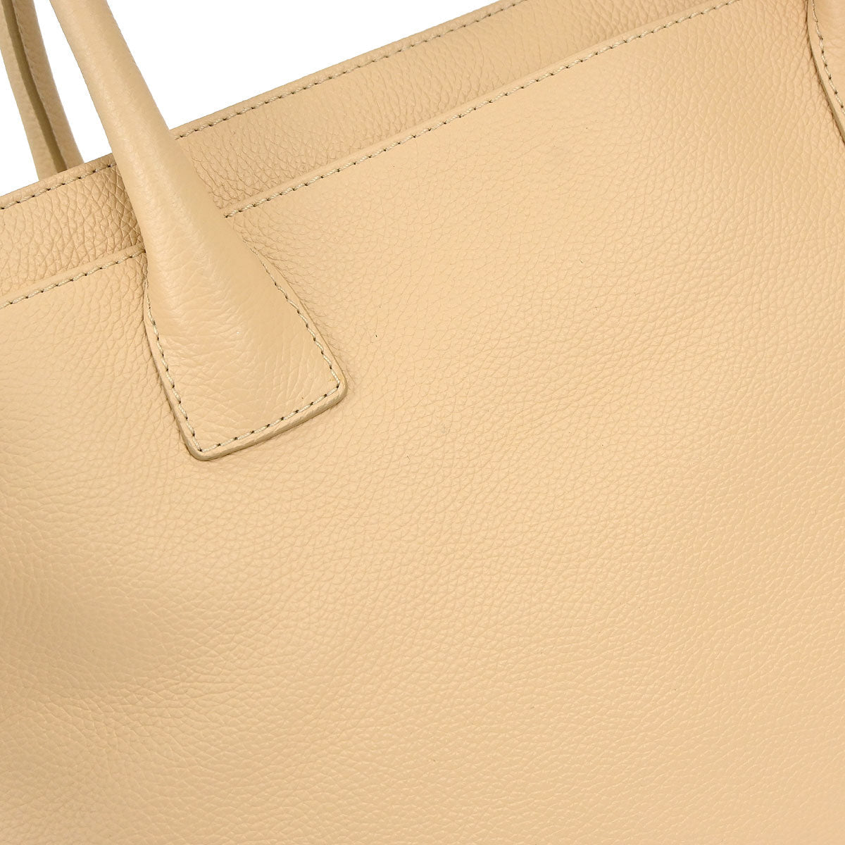 Chanel Beige Calfskin Cerf Executive 2way Shoulder Tote Bag