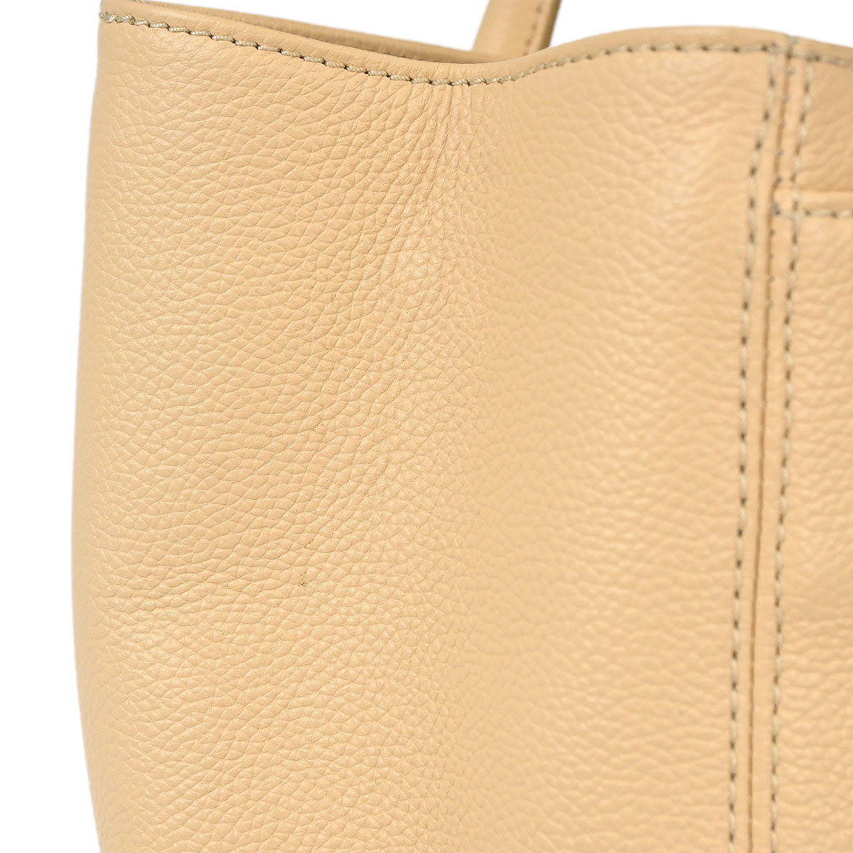 Chanel Beige Calfskin Cerf Executive 2way Shoulder Tote Bag