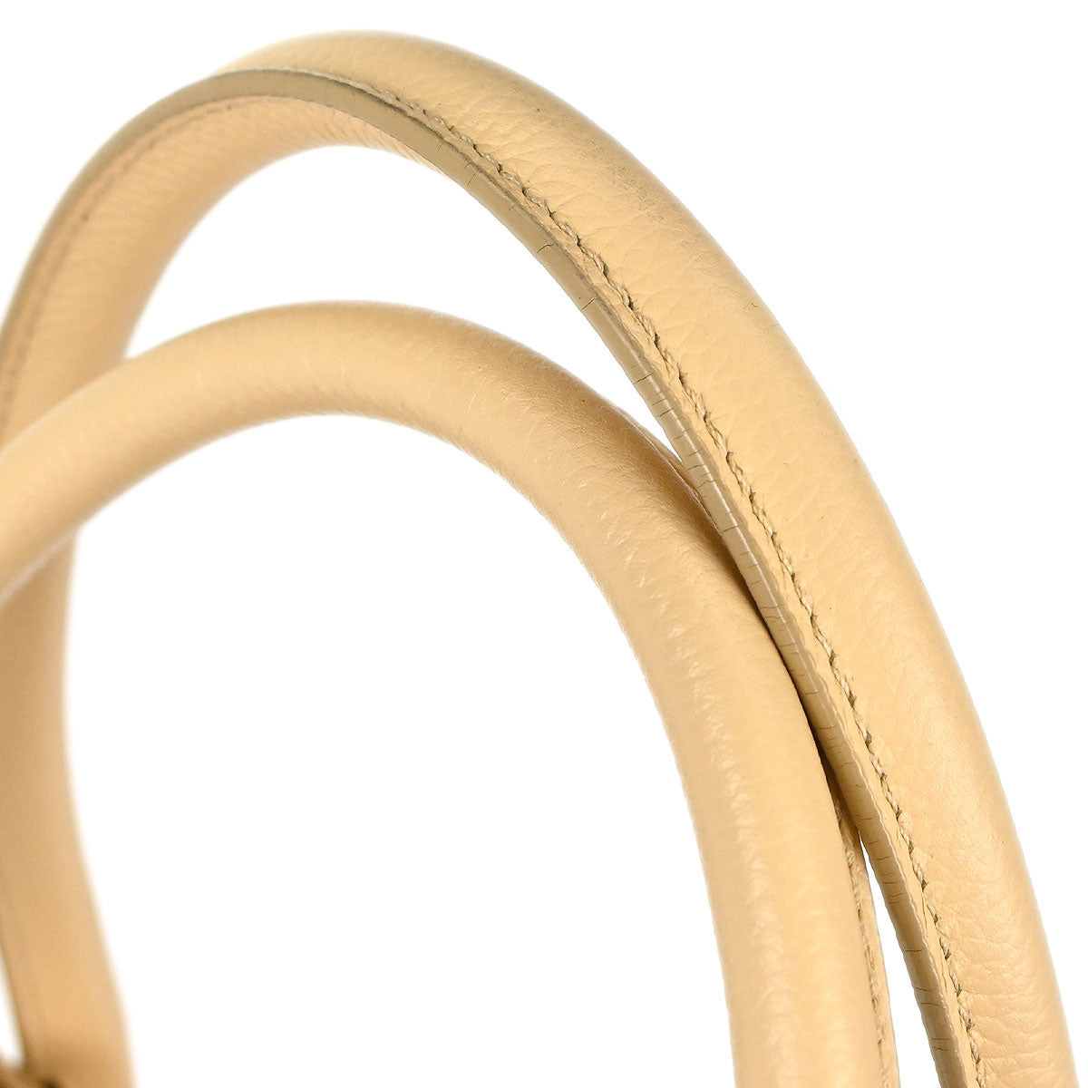 Chanel Beige Calfskin Cerf Executive 2way Shoulder Tote Bag