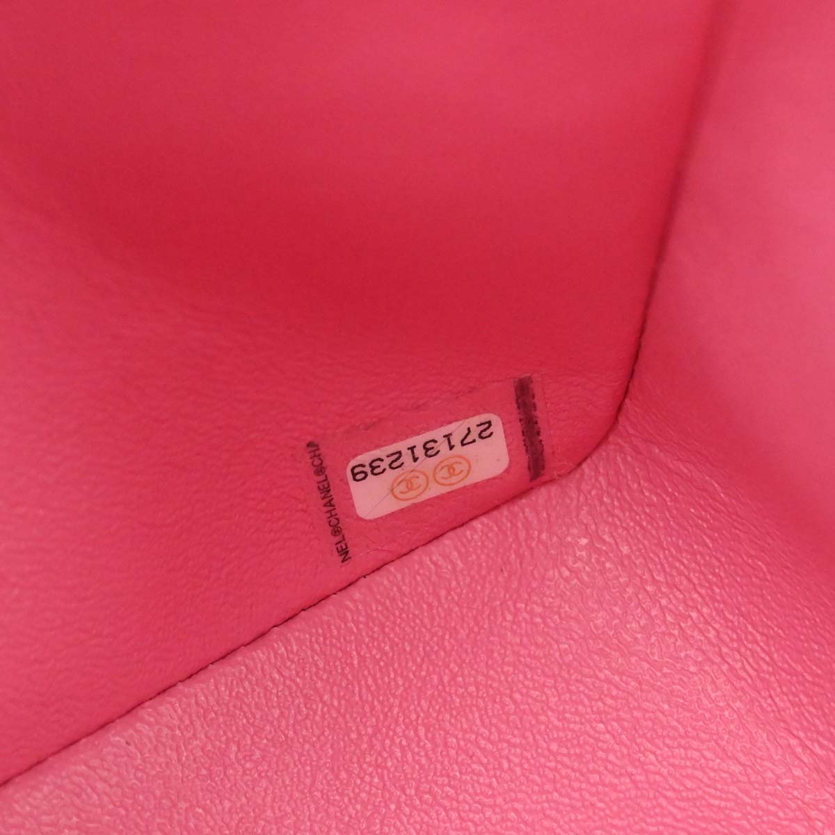 Chanel Pink Lambskin Medium Classic Double Flap Shoulder Bag