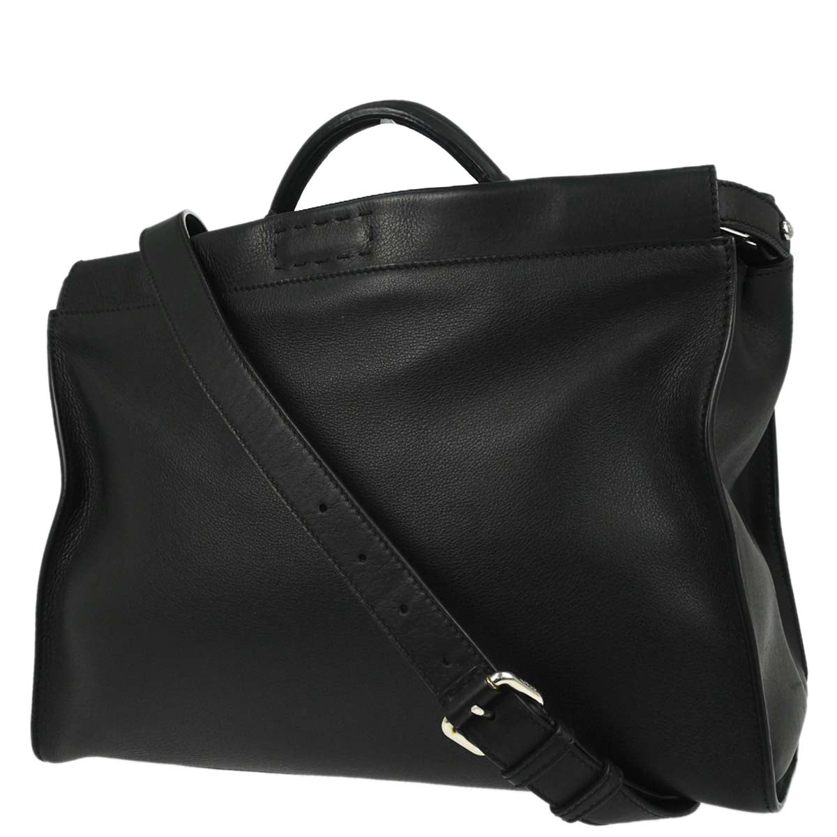 Fendi Black Peekaboo Fit Monster 2way Shoulder Handbag