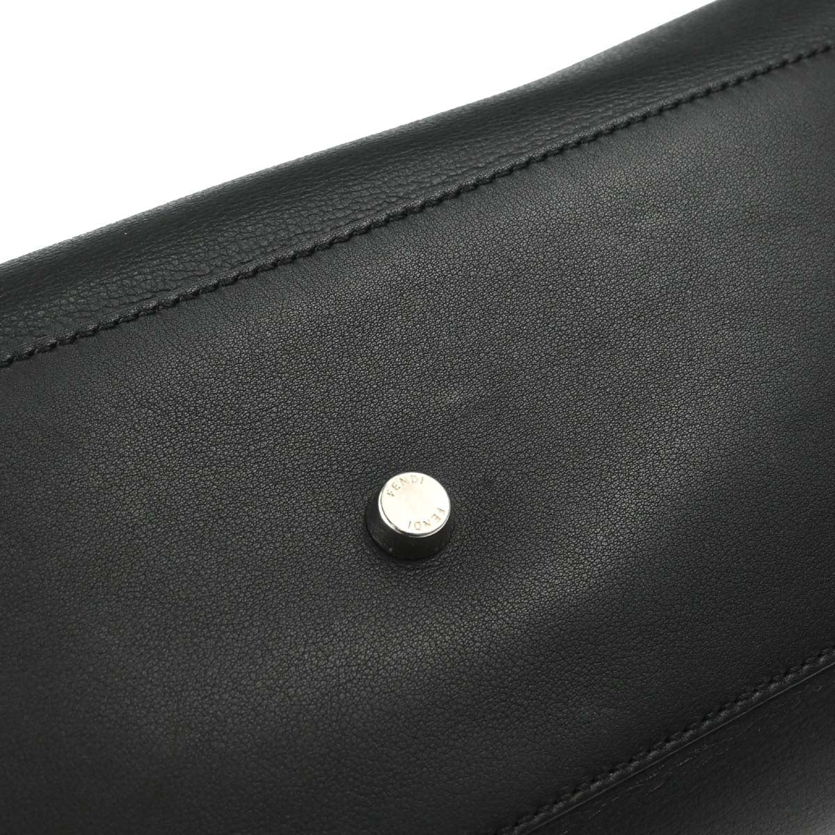 Fendi Black Peekaboo Fit Monster 2way Shoulder Handbag