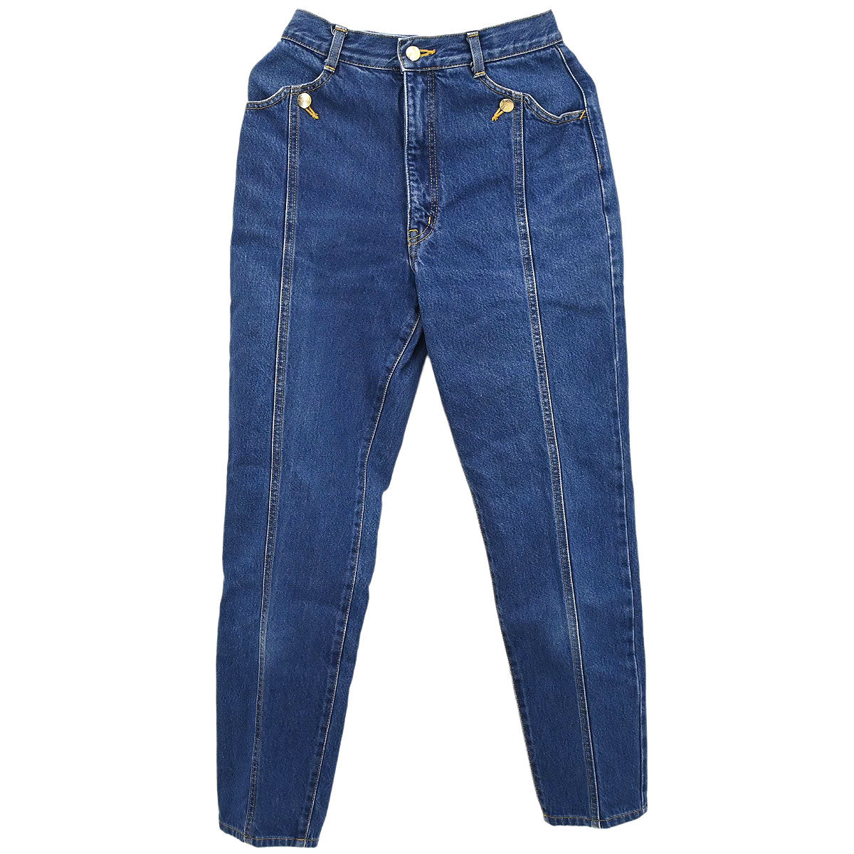 ［marno］Yves denim pants Yves Saint Laurent Long Denim Pants Blue #38
