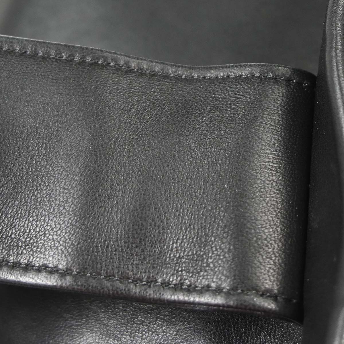 Chanel Black Lambskin Clutch Bag