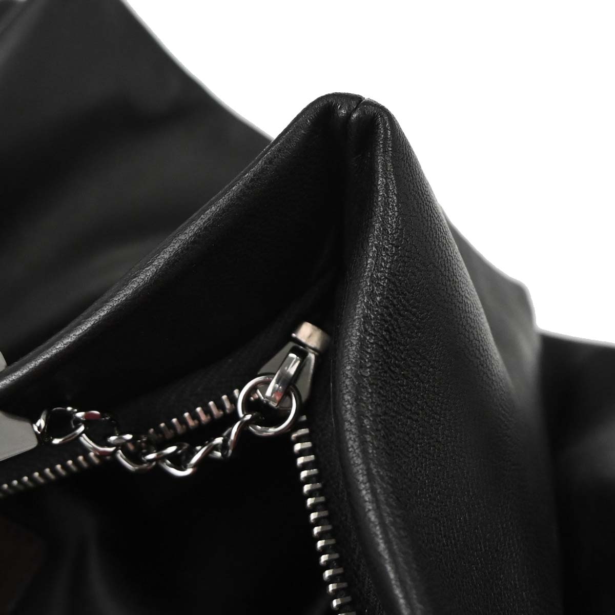 Chanel Black Lambskin Clutch Bag