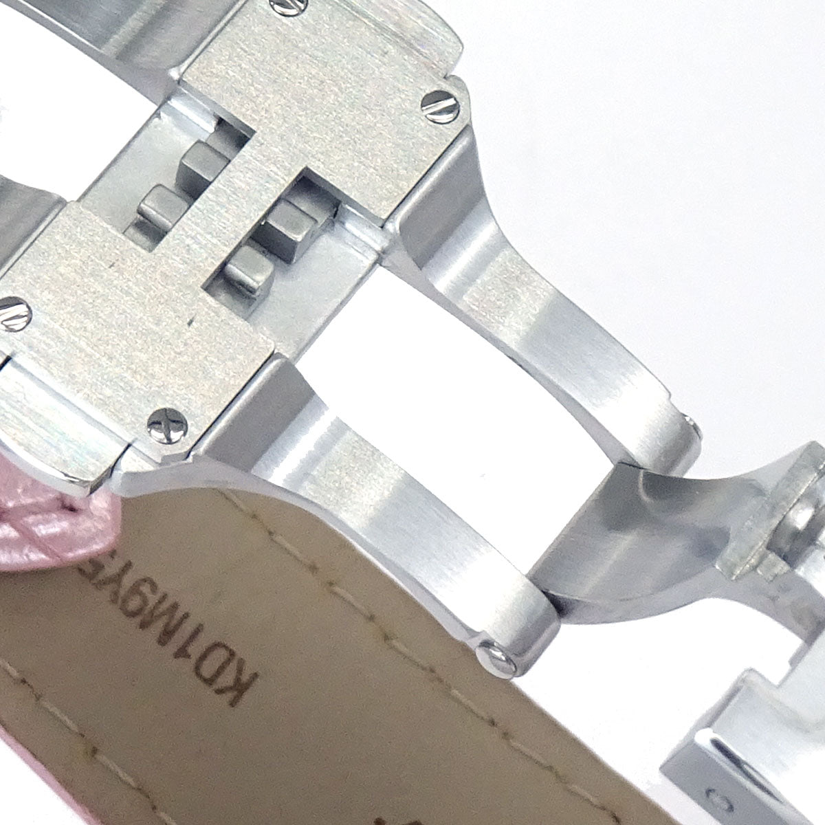 Cartier * Santos 100 MM 33mm Ref.2878 Self-winding Watch SS Alligator