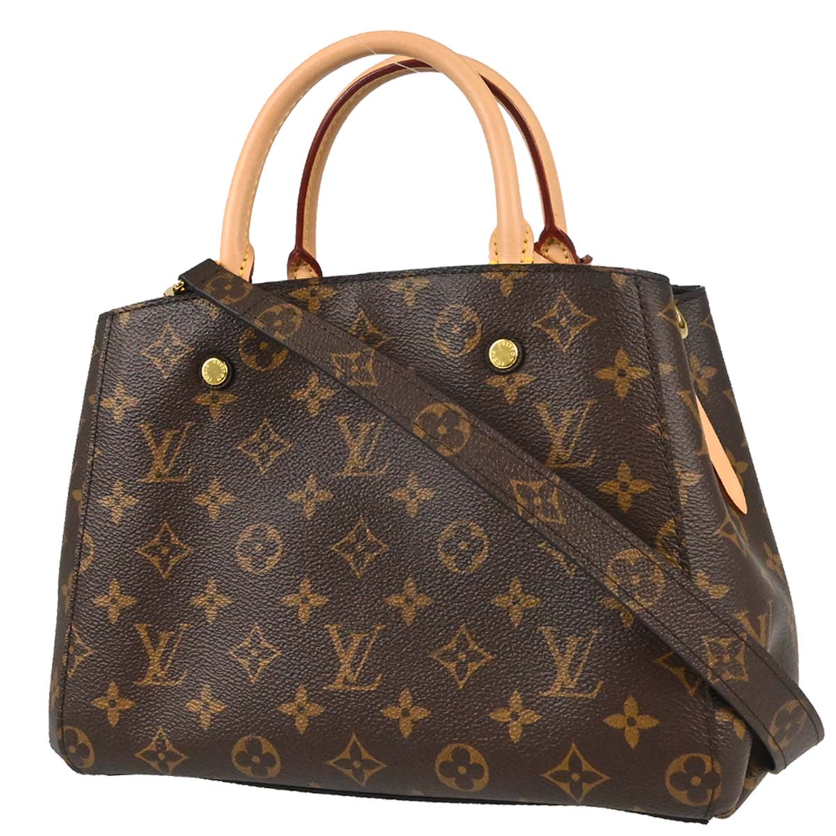 Louis Vuitton Monogram Montaigne BB 2way Shoulder Handbag M41055